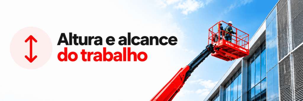 Altura de trabalho com segurança