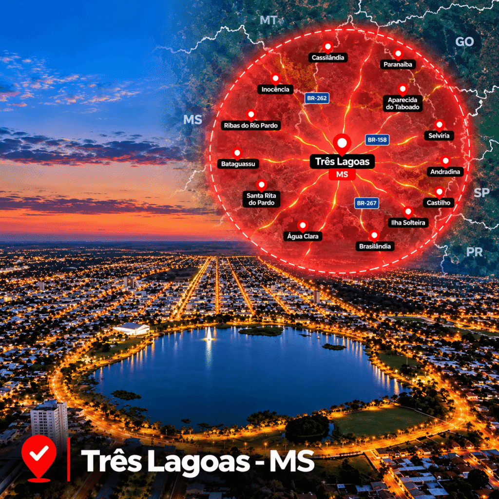 Área de Atendimento de Três Lagoas