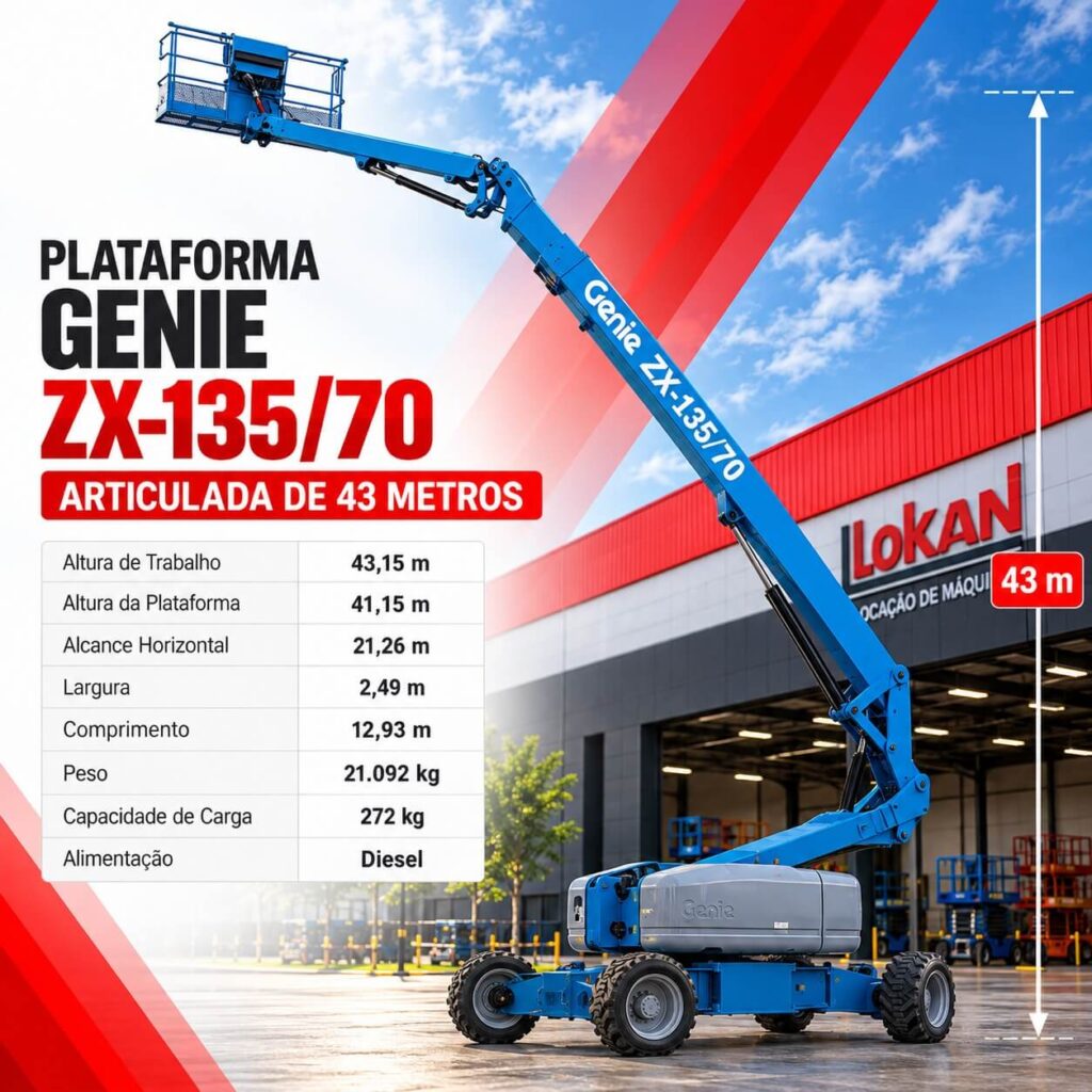 Articulada Genie ZX135/70
