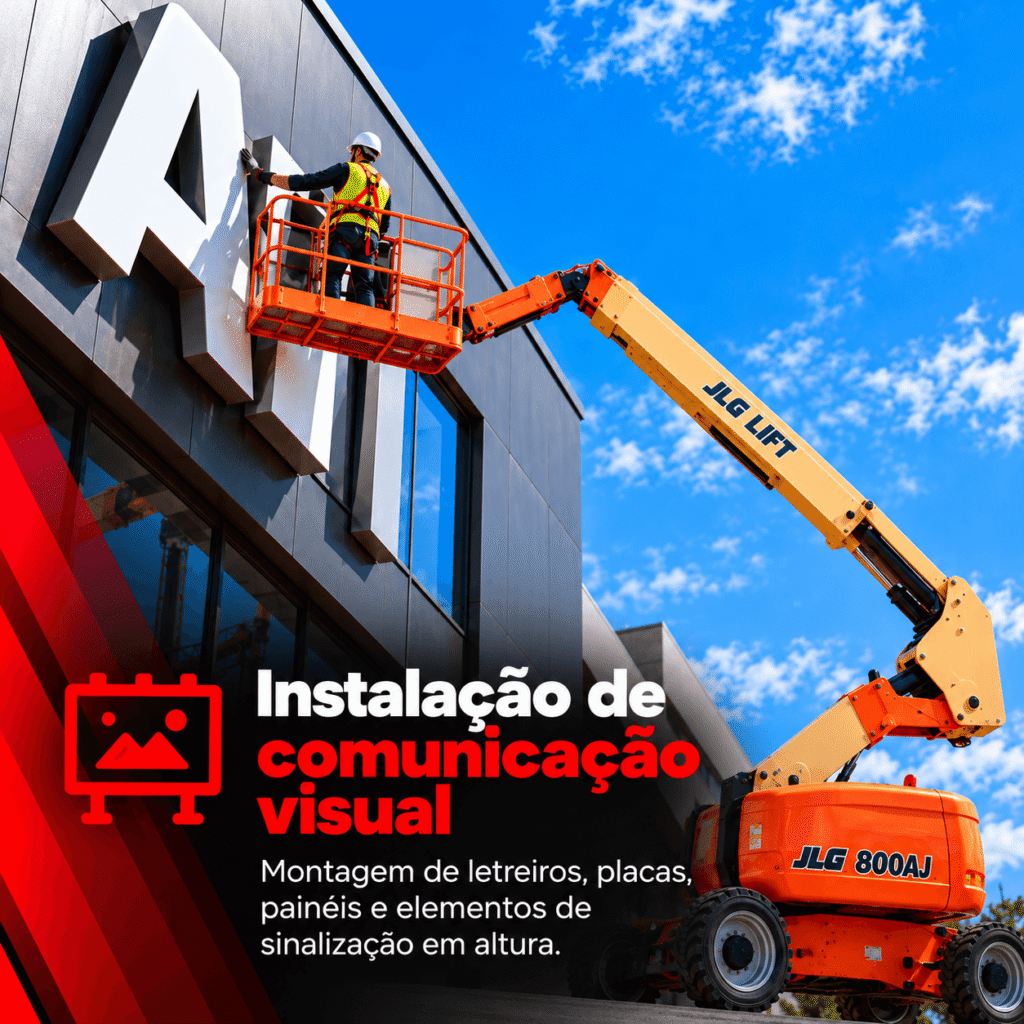 Instalação de comunicação