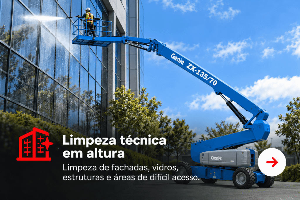 Limpeza técnica em altura
