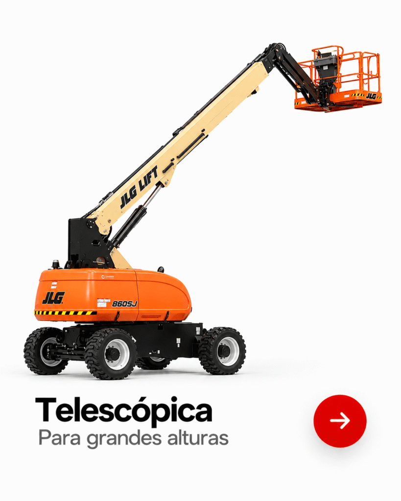 Telescópica Plataforma