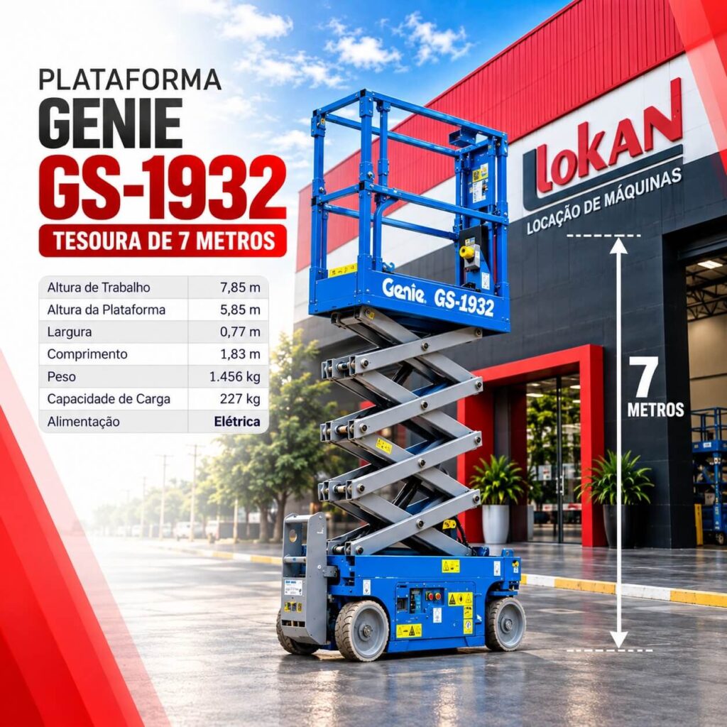 Tesoura Genie GS1932