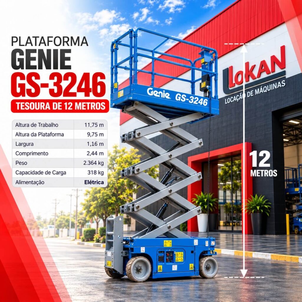 Tesoura Genie GS3246