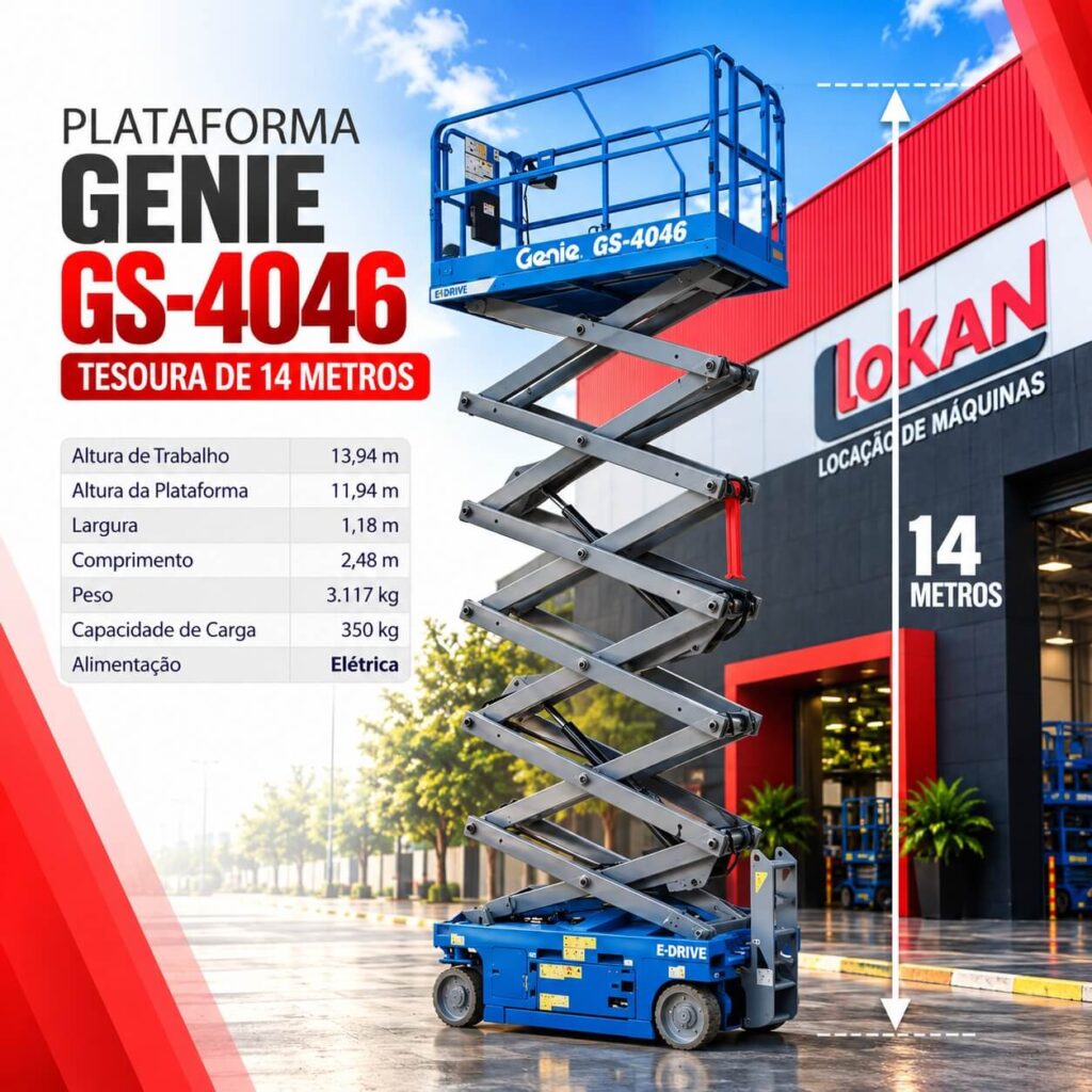 Tesoura Genie GS4046