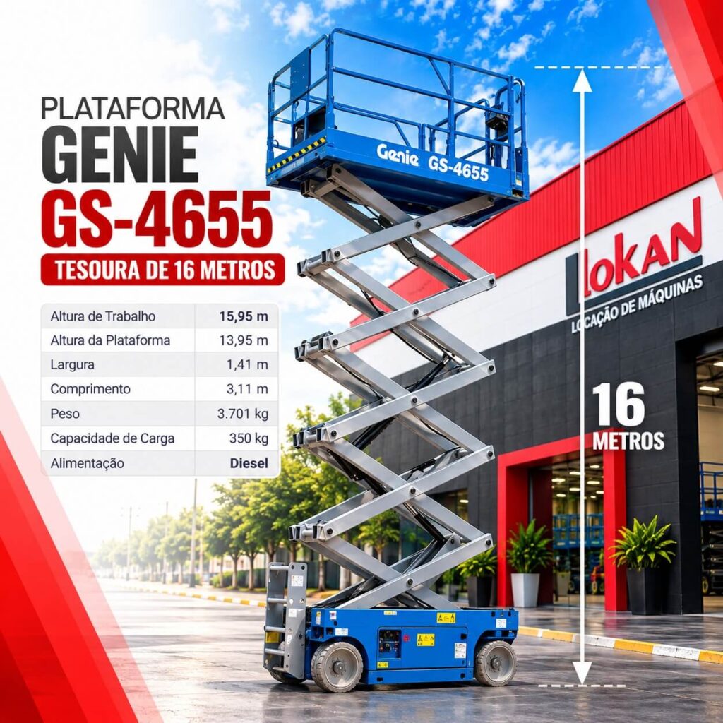 Tesoura Genie GS4655