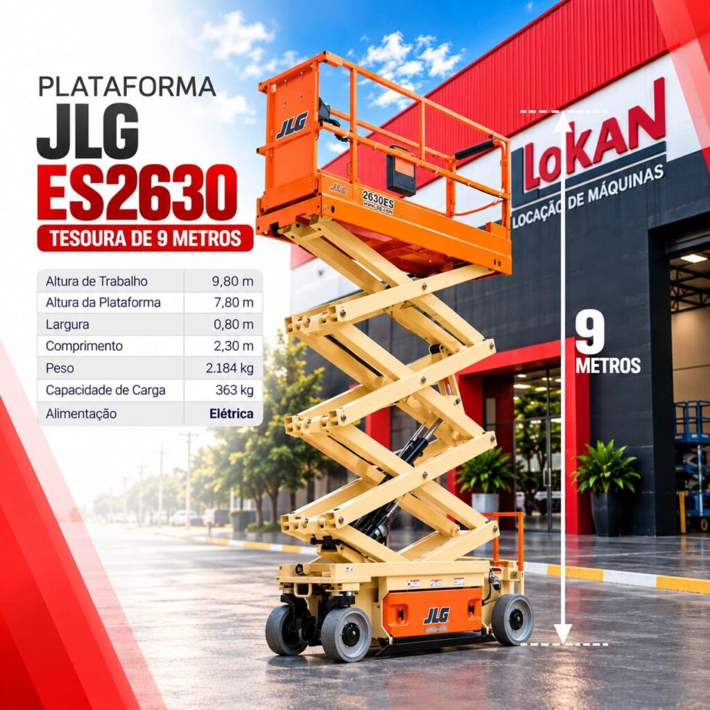 Tesoura JLG ES2630